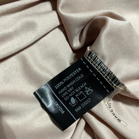 Baltic Born Lydia Maxi Dress Blush Size Medium - Picture 6 of 8